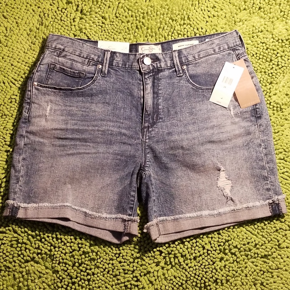Jessica Simpson-Monroe Boyfriend Shorts